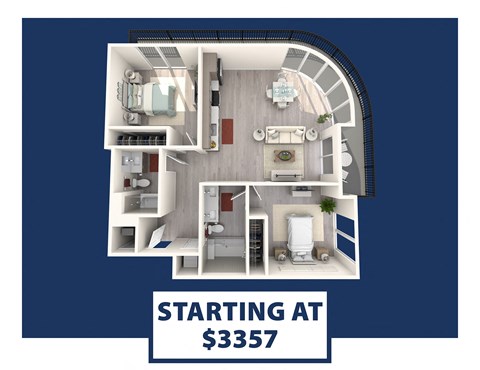 a rendering of a floor plan of a 3257 sq ft